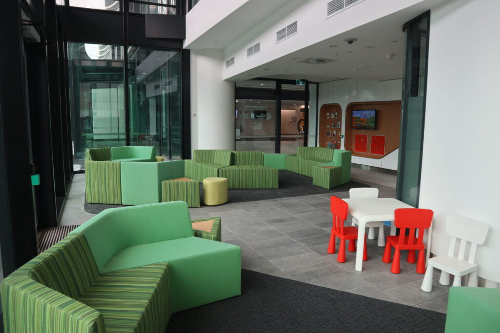Photo of comfortable lounges and children's seating in Kulunga Moort Mia