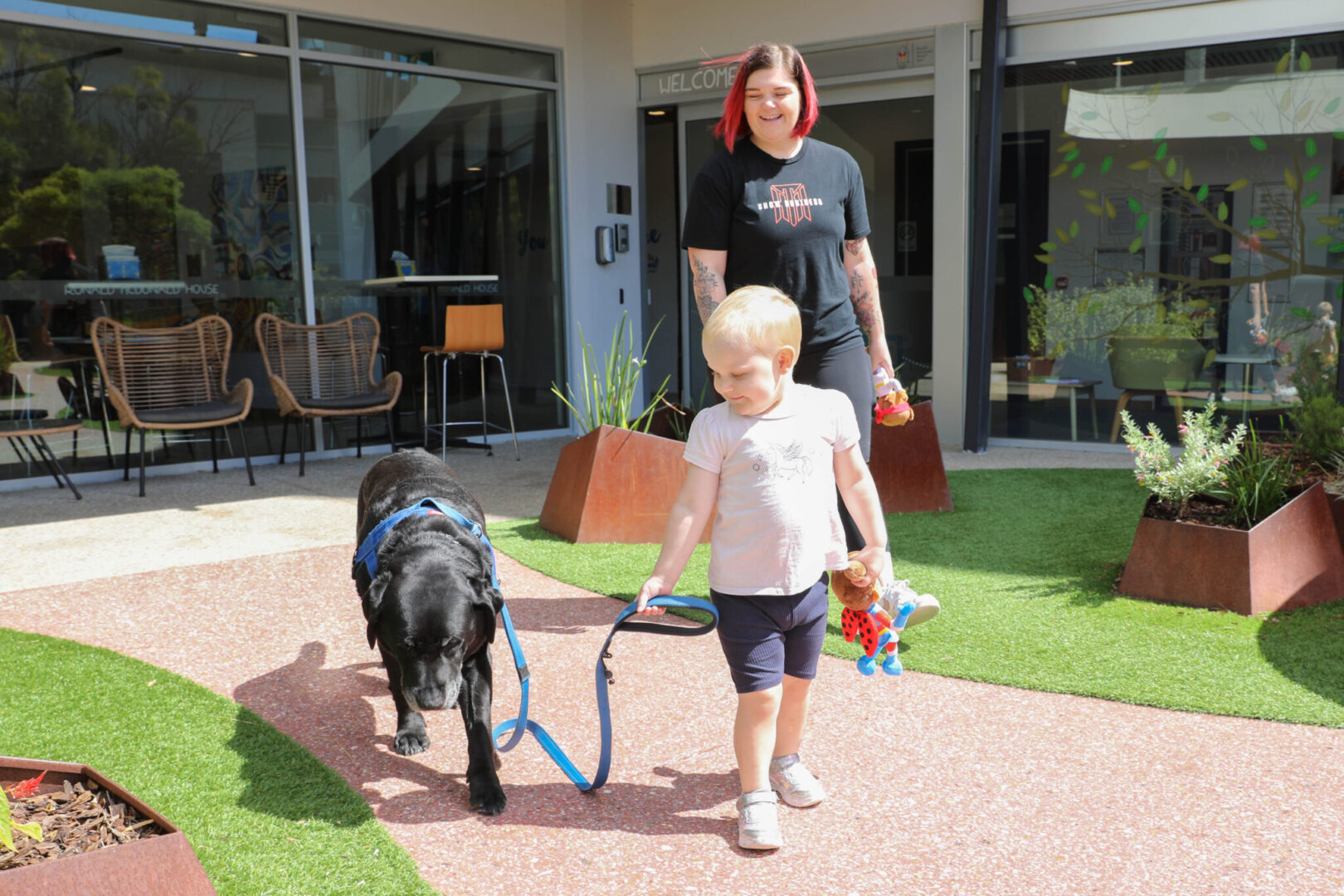 Child walking Gus