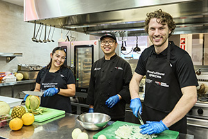 Mineral Resources H4D - Organisation Page Min Res team in the commercial kitchen