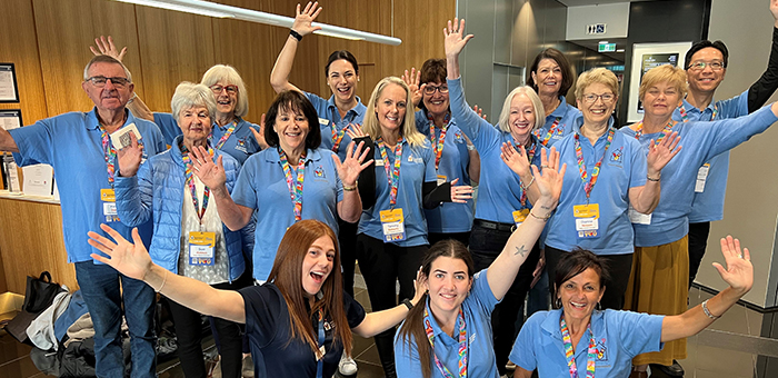 Volunteers at the 2024 National Volunteer conference