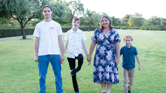 Ryder and his family