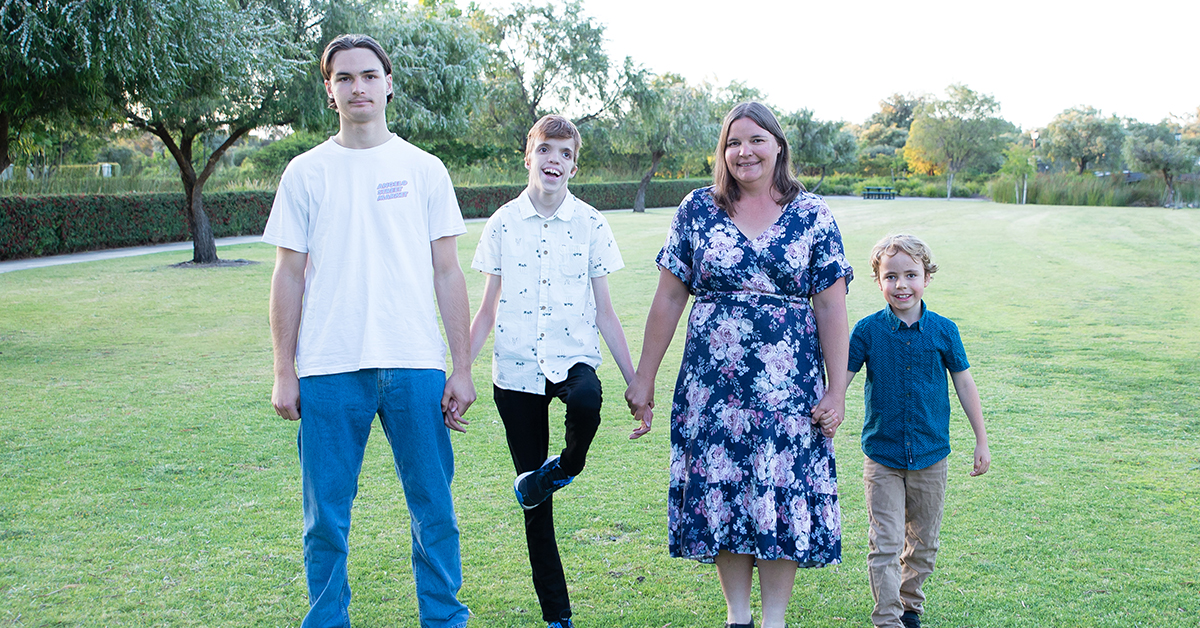 Ryder and his family