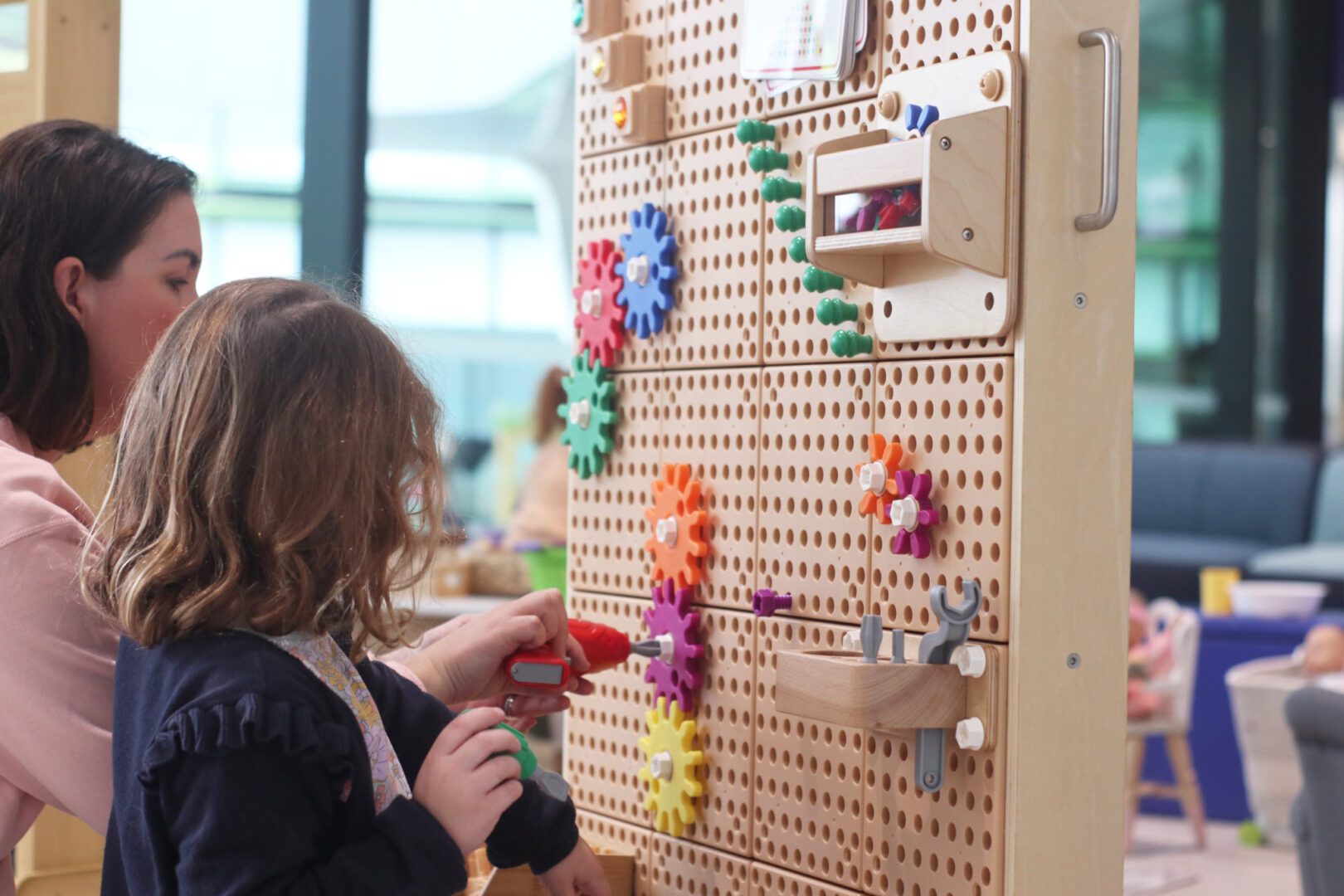 Family Room_Fun on Four_02 Photo of children playing at Fun on Four at Perth Children's Hospital