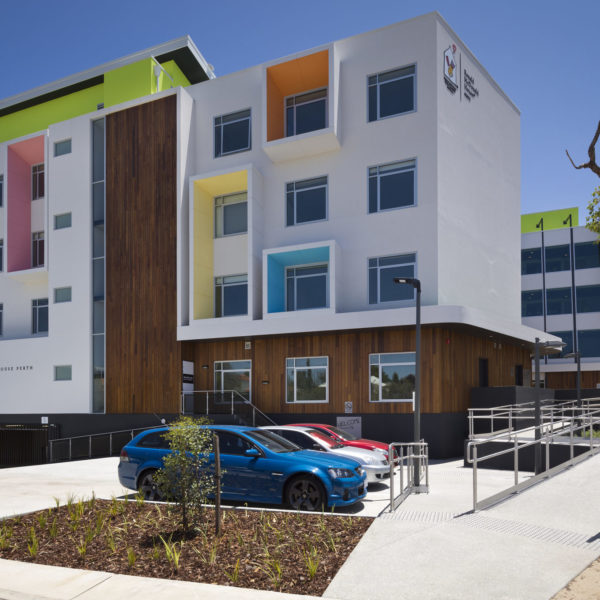 Exterior of Ronald McDonald House Nedlands