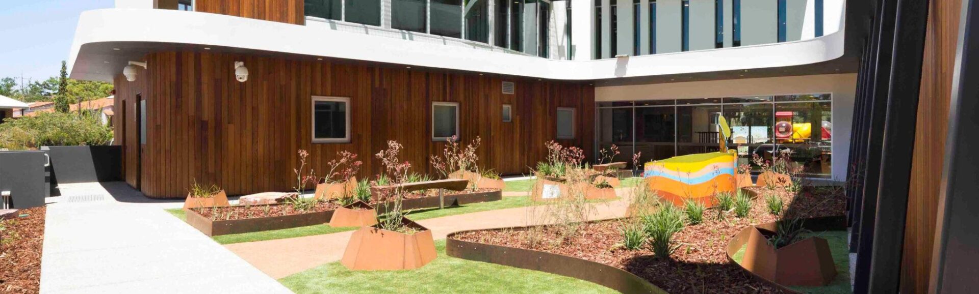 Photo of the entrance of Ronald McDonald House Nedlands